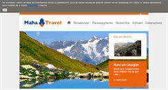 Desktop Screenshot of mahatravel.com